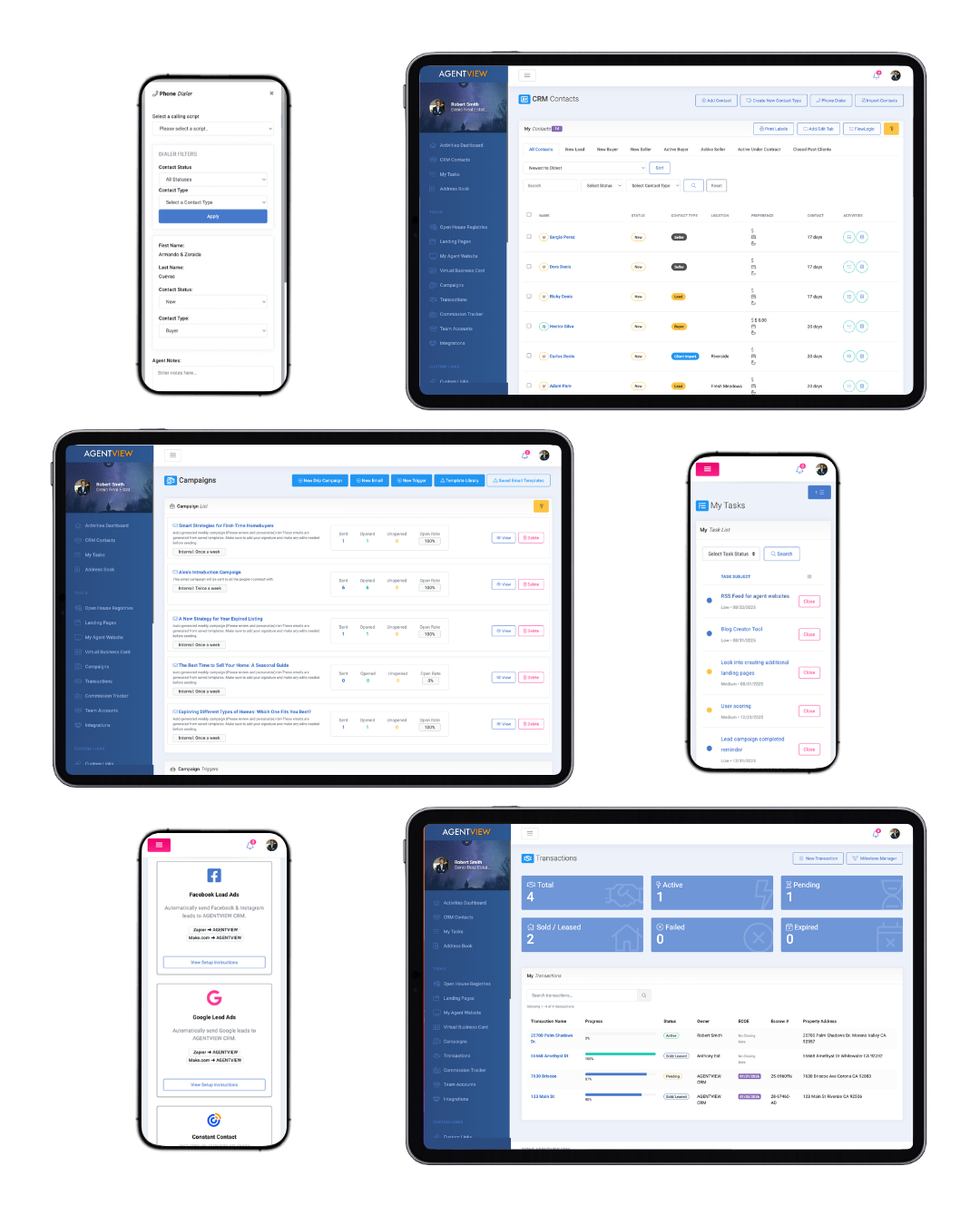 AGENTVIEW Contact Management
