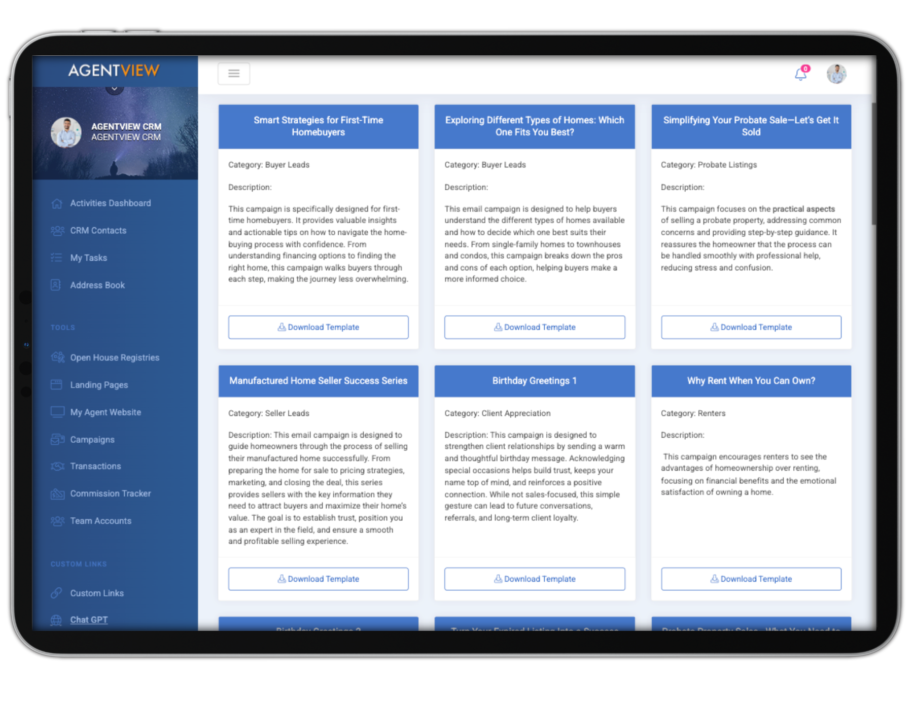 Email Campaign Template Library