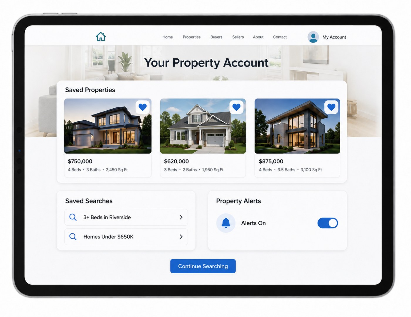 Visitor Property Accounts